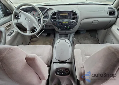 2002 Toyota Sequoia Sr5 from USA, damaged, VIN 5TDZT34A22S096281